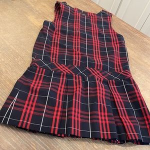 Parker Plaid Uniform Dress youth 4